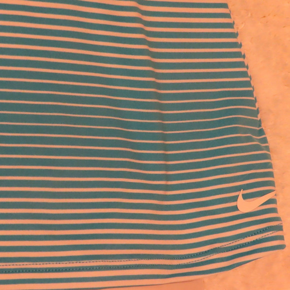 Nike SWIM Blue Striped Racerback Tankini Top Women's NESSC208-480 Size S Small - Picture 3 of 5